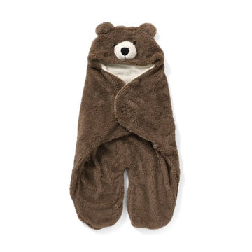 アンパサンド くまさんバギーウォーマー ブラウン ベビーカー用 足カバー フットウォーマー Ampersand【送料無料 沖縄・一部地域を除く】